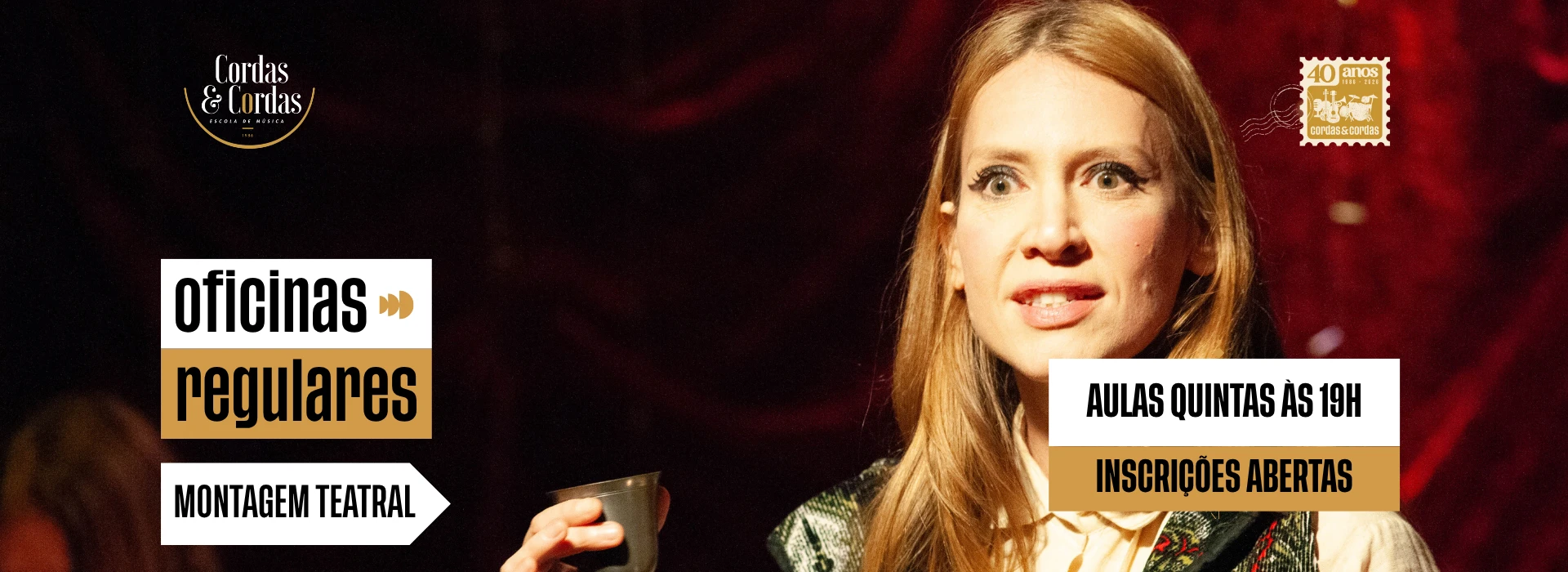 Oficina de Montagem Teatral - Quintas às 19h