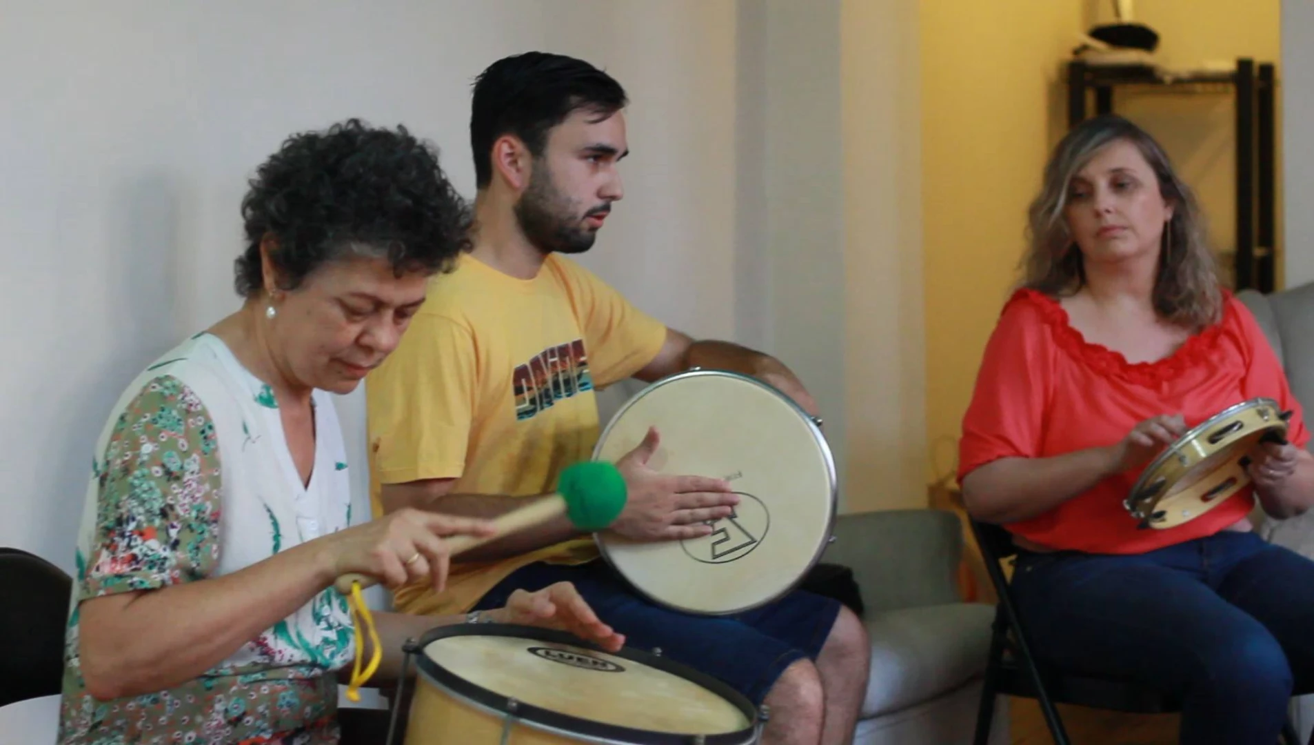 Aula aberta de Percussão